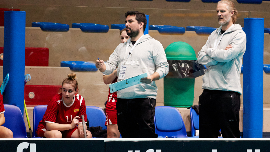 Concentración de la Selección Española Absoluta Femenina de Floorball
